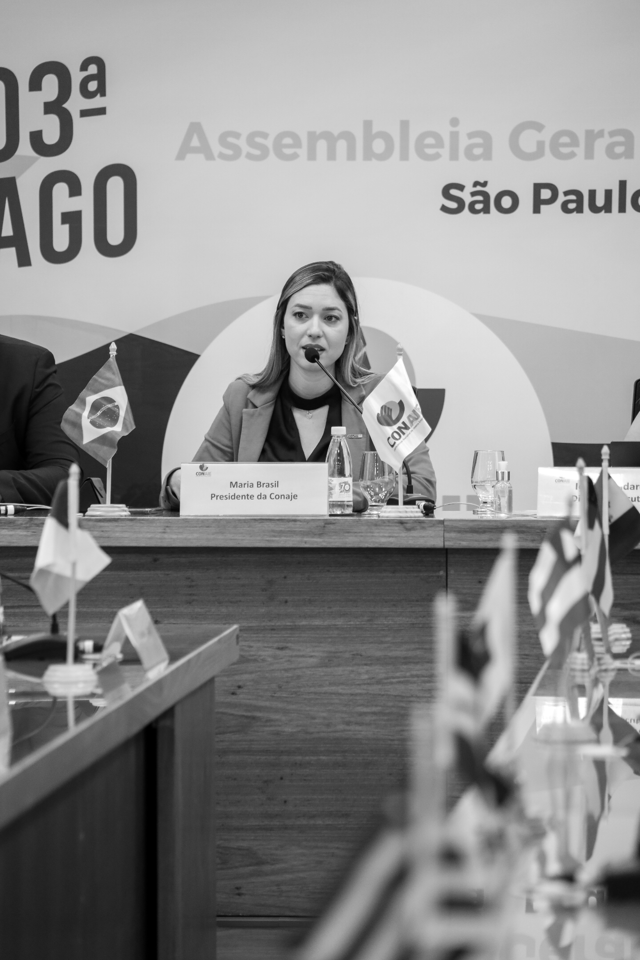 Maria Brasil — Presidente da CONAJE, 103ª Assembleia Geral