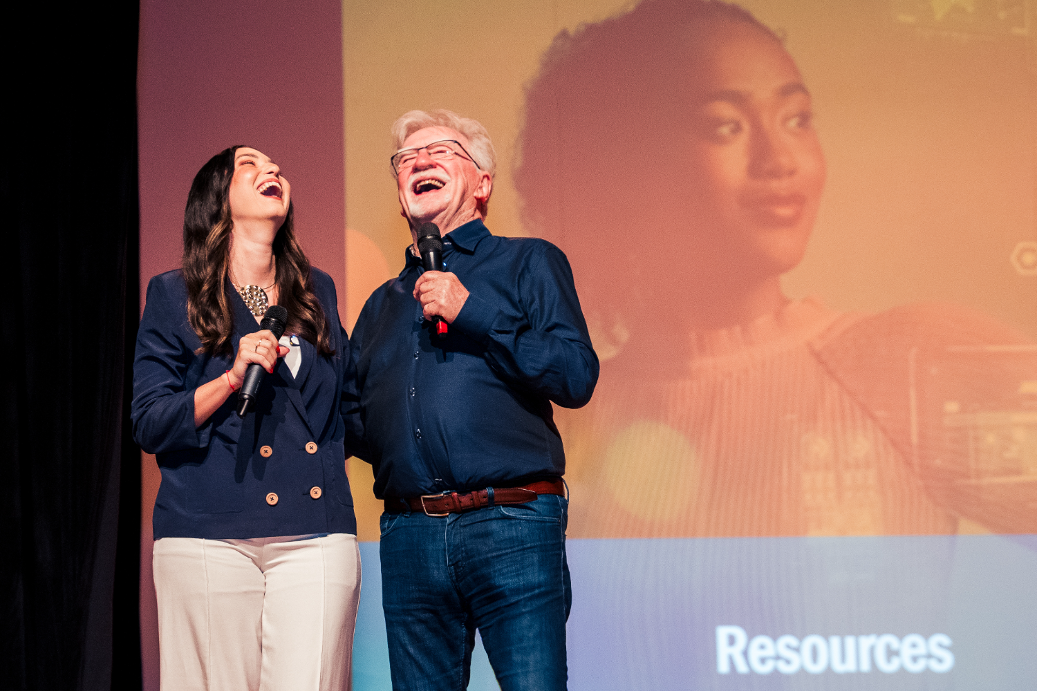 Richard Barrett e Maria Brasil